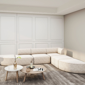 Vente en gros de canapés modulaires modulables personnalisés de style <span class=keywords><strong>super</strong></span> moderne à la mode canapés confortables canapés modulables - Product Image 4