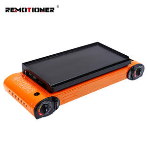 أدوات شواء متعددة الوظائف موقد كاسيت في الهواء الطلق 2 موقد غاز محمول للطبخ التخييم المزدوج - Product Image 2