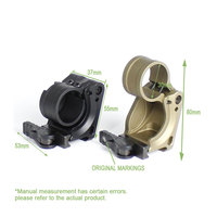 SOTAC GEAR Arma Monte 3X AIP Lupa Base de montaje Caza al aire libre Alcance Montajes Accesorios