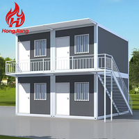 Maisons mobiles en conteneurs personnalisées, véranda, groupe de dortoirs, bureau, bâtiment, pièce, maison préfabriquée en conteneurs, villa