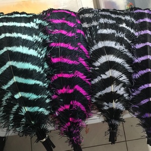 Plumes d'autruche estampillées fines de 4 à 24 pouces, colorées, de qualité supérieure, à prix raisonnable, pour la vente en gros en Chine - Product Image 6
