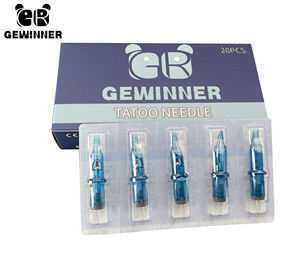 プロ用使い捨て316ステンレス鋼タトゥーニードルカートリッジ、膜滅菌済み安全眉毛リップ永久ニードル - Product Image 5