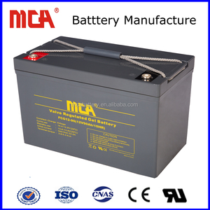 Batterie au plomb-acide GEL AGM <span class=keywords><strong>MCA</strong></span> 12V 120Ah de haute qualité, vente en gros pour UPS et bateaux, cycle profond, rechargeable, stockage d'énergie solaire - Product Image 2