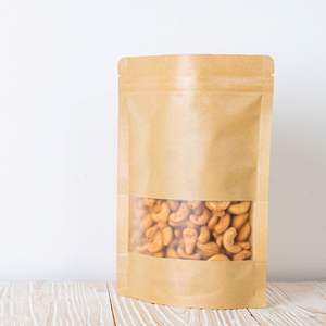 Pochette d'emballage alimentaire debout à fermeture éclair recyclable réutilisable personnalisée - Product Image 2