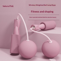 Corde à sauter lestée sans fil pour brûler les graisses, amincir, fitness, musculation, santé, massage - Adultes, étudiants