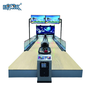 Equipo Completo de Mini Boliche para Interiores para <span class=keywords><strong>Niños</strong></span> y Adultos, <span class=keywords><strong>Juego</strong></span> de Empujar Monedas con Método de Pago con Monedas, Pista de Entretenimiento - Product Image 2