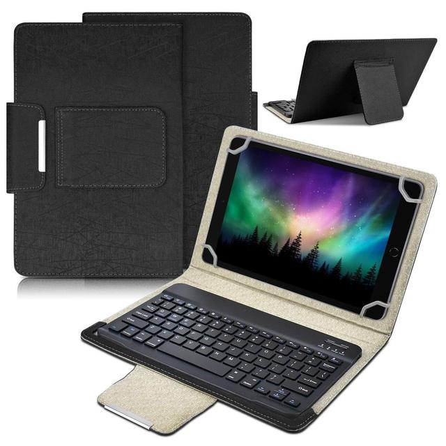 7 10 Inch Magnetic Detachable Wireless Keyboard Universal Protective Tablet Case for ipad 10.2 10.9 case for Samsung Universal