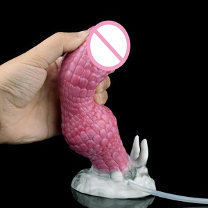 YOCY Silicone Fantasy Fire Kylin Squirting Penis Large Ejaculation <b>Dildo</b> With Sucker Spray Liquid Sex Toys for Women Men - Product Image 4