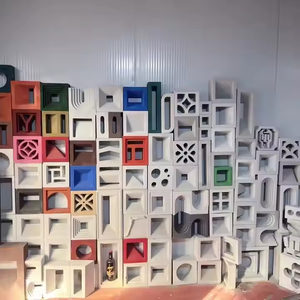 แม่พิมพ์ผนังคอนกรีตสำหรับตกแต่งด้วยอิฐกลวงสองด้านแม่พิมพ์พลาสติกทนทานสำหรับพื้นที่ใช้สอยกลางแจ้ง - Product Image 3