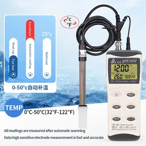 AZ8601 Hochpräziser wasserdichter PH/ORP/MV/TEMP-Wasser qualitäts tester OEM/ODM-unterstützter <span class=keywords><strong>Aquarium</strong></span>-Aquakultur monitor - Product Image 1