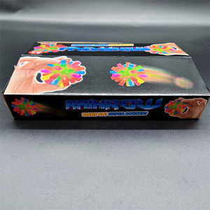 HAPU TPR 4cm Luminous <b>LED</b> Rubber Elastic Bounce Flicker Tip Rainbow Bouncy <b>Ball</b> Unisex for Ages 5+ - Product Image 6