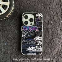 Nouvelles Coques de Téléphone 2026 au Design Tendance et Cool, Personnalisées avec Animaux de Dessin Animé Noirs, pour Homme, Compatibles iPhone 15 16 17 18 Pro Max