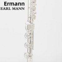 Elman Musical Instrument 17 Open Closed Hole White Copper Flute Silver Plated C- Key Tianjin Beginner Children Adult Students