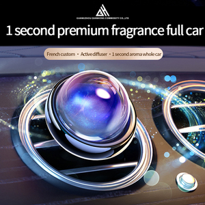 Giấy sang trọng làm mát không khí xe ô tô biểu tượng tùy chỉnh tăng hương liệu nước hoa khuếch tán Cologne Apple kim loại Clip Vent vị trí đôi - Product Image 6