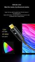 Câble Fibre Optique HDMI Audio/Vidéo Ethernet 4K/8K Stable Non-Flash OEM 10M pour PS5/PS4 Pro