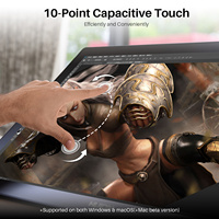 Tablette graphique à écran tactile Huion Kamvas Pro 27 4K 144Hz pour l'art numérique, l'animation et la conception avec stylet et support