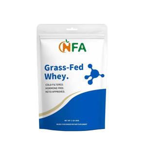 Whey de vache nourrie à l'herbe 100% pur, directement de l'usine, pour smoothies protéinés avec collagène, emballage durable à faible teneur en plastique - Product Image 1