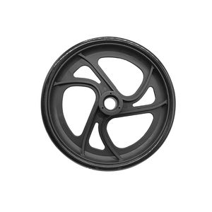 Piezas de silla de ruedas DLPO, rueda de goma de <span class=keywords><strong>6</strong></span>/7 pulgadas, rueda anti-puntas - Product Image 6