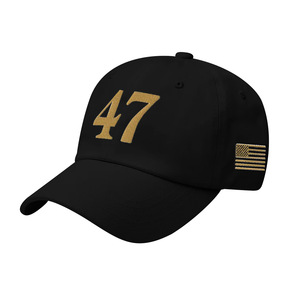 Gorra <span class=keywords><strong>Charlie</strong></span> Kirk 47 con Bordado Dorado USA 45 47, Gorra de Béisbol para Hombres y Mujeres, Gorra de Camionero Ajustable, Gorra Vintage de la Libertad - Product Image 5