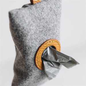 Dispensador de bolsas para excrementos de perro, nuevo diseño, montado en la pared, para exteriores - Product Image 2