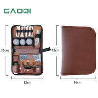Kit d'accessoires de golf en gros Cadeau de balles de golf souvenirs Tees Set avec mini sac en cuir