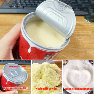 Leche Condensada Azucarada, Crema para Bebidas, Proteína 4.7, Bebidas de Postre, Tartas de Huevo, Ingredientes para Hornear, 390g, Leche Condensada Dulce - Product Image 2