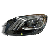 Phare LED Multibeam Gauche W222 pour Mercedes-Benz Classe S 2018-2020, Lentille Claire, Remplacement Direct