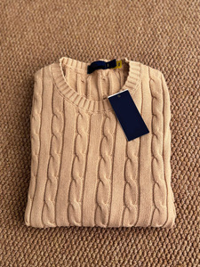 <span class=keywords><strong>Pull</strong></span> en maille à col rond avec broderie, photos réelles, automne, chaud, torsades de pâte frite, <span class=keywords><strong>pull</strong></span> de couple avec logo brodé - Product Image 6