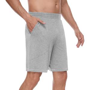 Shorts de pyjama personnalisés pour hommes en viscose de bambou, bas de pyjama doux en maille, vêtements de détente d'été, tailles S-XXL - Product Image 5