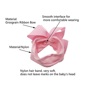 <span class=keywords><strong>Diademas</strong></span> de Nailon para Bebé en 24 Colores, Turbantes, Lazos para el Cabello, Elásticos, Accesorios para el Cabello Hechos <span class=keywords><strong>a</strong></span> <span class=keywords><strong>Mano</strong></span> para Niñas - Product Image 3