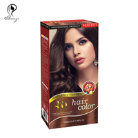 Crème colorante permanente pour cheveux roux, qualité professionnelle OEM, pour salon de coiffure