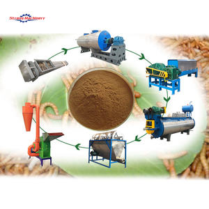 Nouvelle machine compacte de traitement de farine de poisson à petite échelle, cuiseur haute productivité, ligne de production de farine d'égiments de poisson 2 tonnes/heure pour - Product Image 1