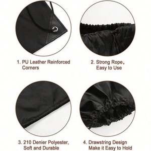 Bolsa Deportiva Impermeable Personalizada de Poliéster con Cordón, para Gimnasio, Baloncesto, con Logotipo, Resistente, para Viajes, Almacenamiento de Accesorios para Exteriores, Mochila para Libros - Product Image 2