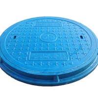 Couvercle de manhole rond BMC résistant à la pression, installation facile, couvercle de drainage BMC pour la construction de systèmes d'aménagement urbain et l'aménagement paysager