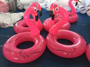 Flotador Inflable de PVC con Forma de Flamenco para Adultos, Adolescentes y Niños - Ideal para Fiestas en la Playa, Hecho en China - Product Image 2