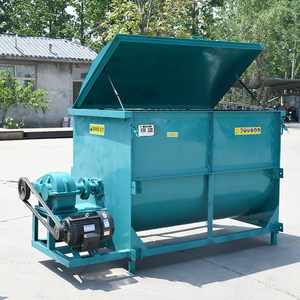 Mezcladora eléctrica de alimento para paja y ensilaje, máquina de alimentación para animales de granja, mezcla seca y húmeda, construcción de placa de acero. - Product Image 3