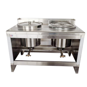 VICTORY acier inoxydable mis en place un décrochage snack chariot SS lait thé chariot nouilles cuiseur nourriture camion teppanyaki cuisine en Thaïlande - Product Image 1