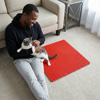 Tapis pour animaux domestiques en PVC imperméable, grand, antidérapant, personnalisé