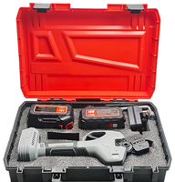 Pince à sertir manuelle électrique rechargeable à batterie lithium 18V sans balais 310W, 10 jeux de matrices, 1,8 kg, légère
