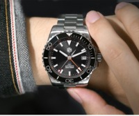 Fabricant professionnel Logo personnalisé hommes montres de plongée automatique Design de luxe marque privée montre mécanique GMT