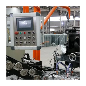 China supplier wire mesh chain link fence making machine in metal metallurgy machinery