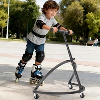 Aide à la marche pour patineurs débutants Wellshow Sport Skate Trainer Assistant pour enfants, hauteur réglable, pliable