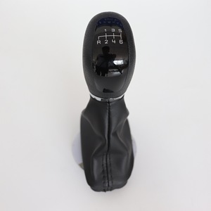 Mercedes-Benz Gear <b>Knob</b> Leather Black Ergonomic <b>Shift</b> <b>Knob</b> For Car Manual Transmission - Product Image 1