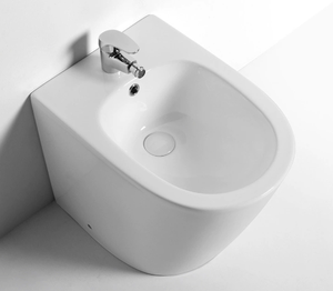 <span class=keywords><strong>Bidet</strong></span> <span class=keywords><strong>suspendu</strong></span> pour exportation <span class=keywords><strong>Bidet</strong></span> mural en céramique nettoyeur de douches pour femmes Chaozhou en usine - Product Image 4