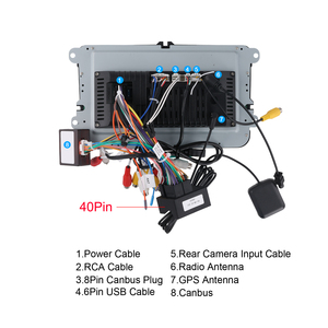 Podofo Android Car Stereo 4 + 64 gam 7 ''không dây Carplay/Android tự động cho VW/Passat/Seat/Skoda/Polo/FABIA/Golf 5/6 <span class=keywords><strong>GPS</strong></span> autoradio OEM - Product Image 4