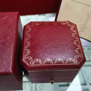 Factory Direct Famous Red Brand Jewelry <b>Box</b> For Women Luxury Gift Packaging Pendant Bracelet <b>Ring</b> <b>Box</b> Full Set With Accessories - Product Image 5