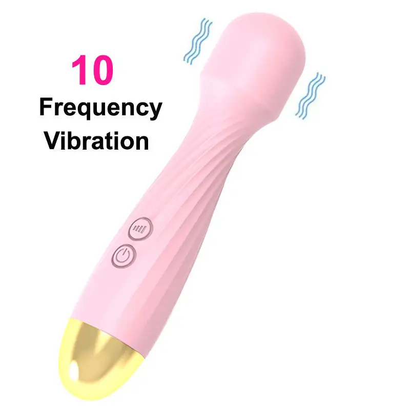 Consolador con forma de seta para mujeres y hombres, miniconsolador sexual con 12 modos de vibración fuerte