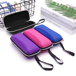 กล่องใส่แว่นกันแดดทำมือสีทึบราคาถูก, บรรจุภัณฑ์แบบมีซิป, กล่องใส่แว่นตาดีไซน์เนอร์, กล่องใส่แว่นกันแดด - Product Image 6