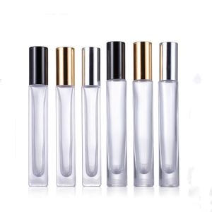 ขวดแก้วใส่น้ำหอมขนาด10มล. เติมได้ทรงสี่เหลี่ยมเปล่าบรรจุภัณฑ์เครื่องสำอางสุดหรู - Product Image 1