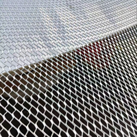 Fournisseur stable de treillis métallique plat diamanté galvanisé CE G60, personnalisable, usine de treillis métallique professionnelle avec 20 ans d'expérience